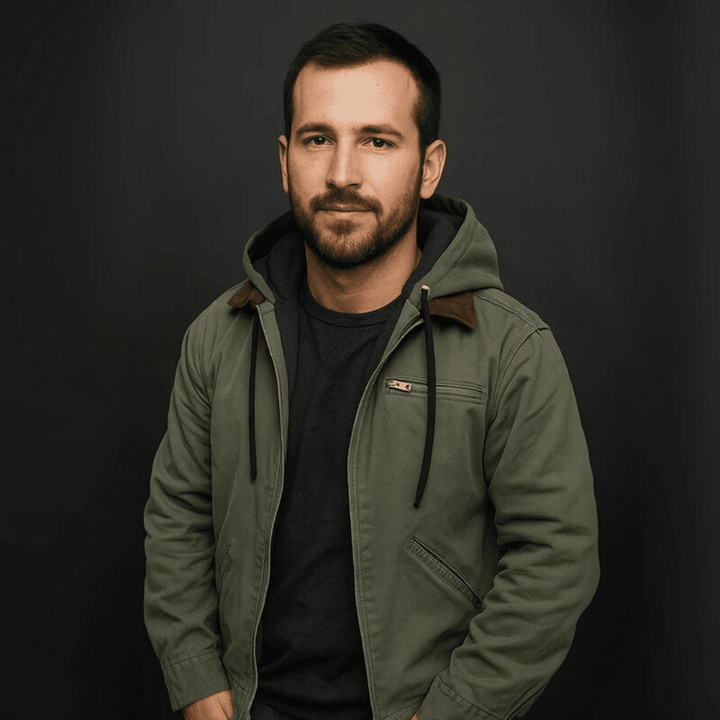 Men's Hooded Leather Jacket for Autumn (8)