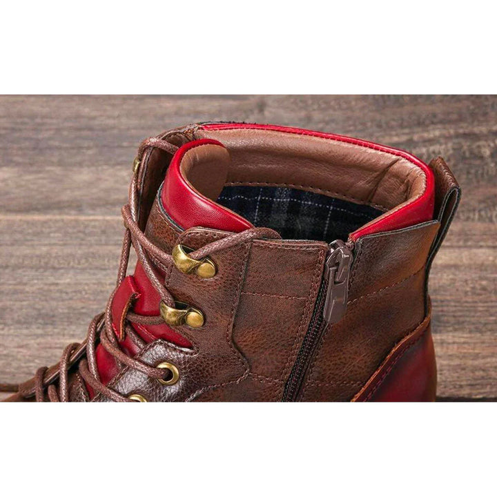 Men's Leather Oxford Boots for Autumn (5)