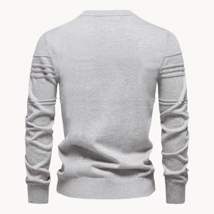Men's Pullover in Slim Fit Polyester (10)