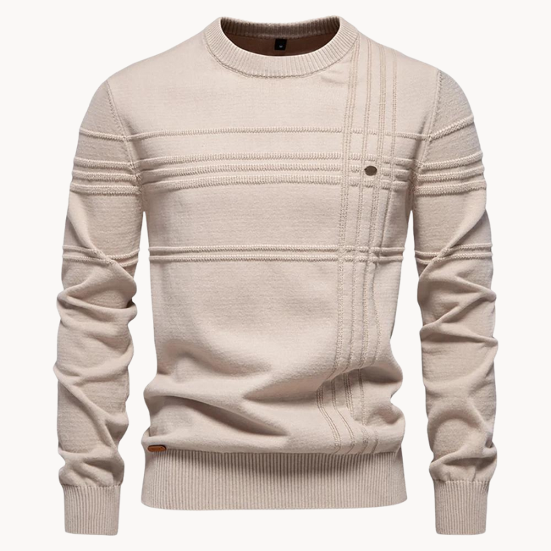Men's Pullover in Slim Fit Polyester (3)