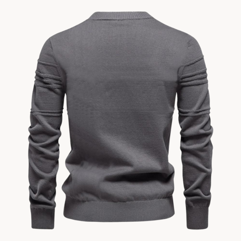 Men's Pullover in Slim Fit Polyester (7)