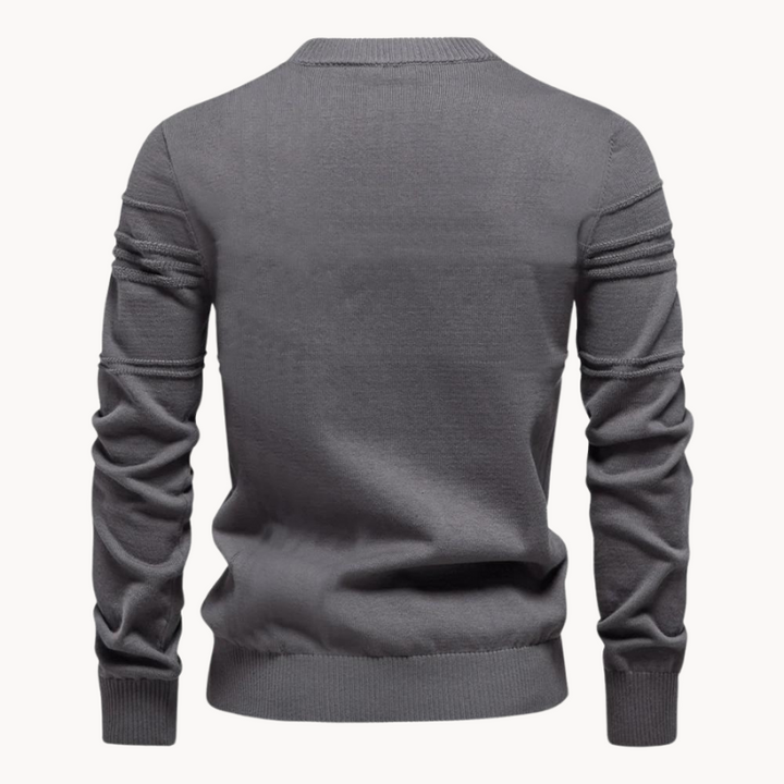 Men's Pullover in Slim Fit Polyester (7)