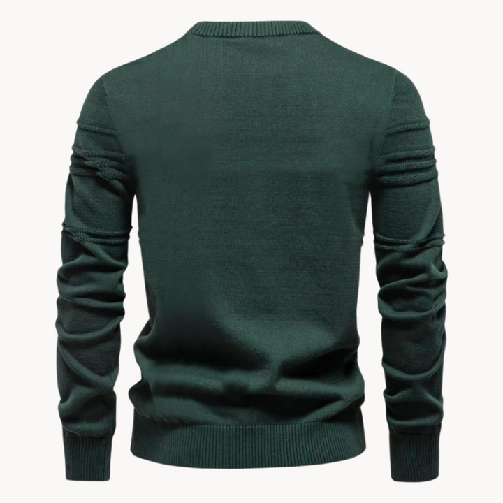 Men's Pullover in Slim Fit Polyester (9)