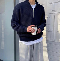 Oliver | Men's Pullover with Classic Half-Zip