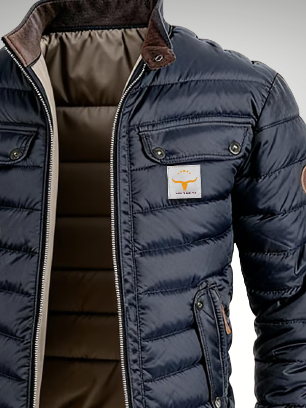 Men's Quilted Urban Jacket for Autumn (4)