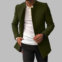 William | Men's Refined Long Coat for Autumn Wear