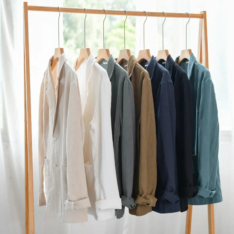 Men's Relaxed Casual Jacket with Pockets (8)