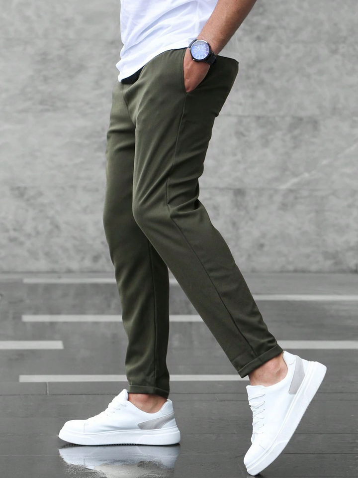 Men's Smart Tailored Comfort Trousers (3)