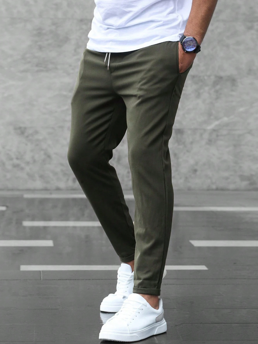 Men's Smart Tailored Comfort Trousers (4)