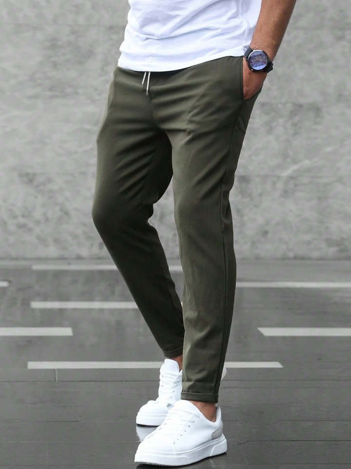 Men's Smart Tailored Comfort Trousers (4)