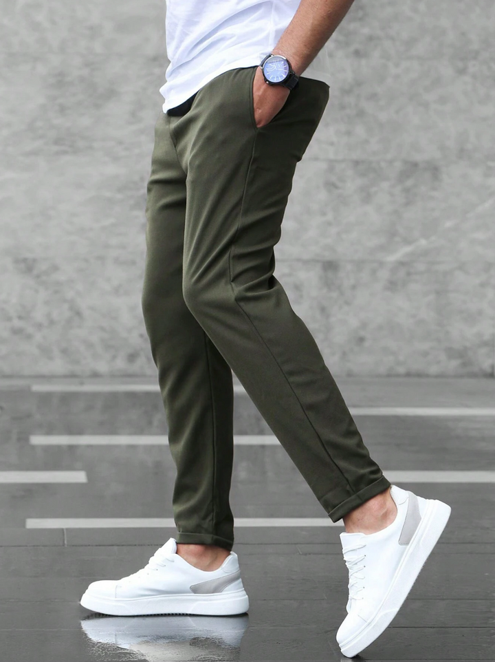 Men's Smart Tailored Comfort Trousers (5)