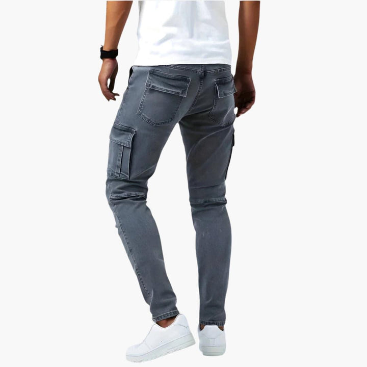 Men's Stretch Cargo Trousers for Everyday Wear (3)