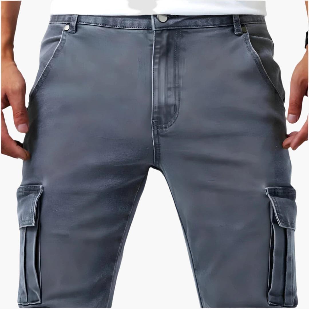 Men's Stretch Cargo Trousers for Everyday Wear (5)