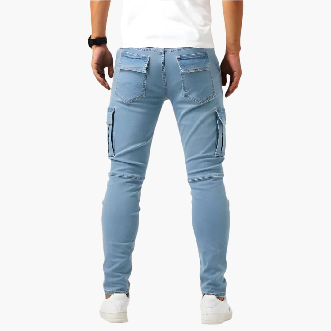 Men's Stretch Cargo Trousers for Everyday Wear (7)