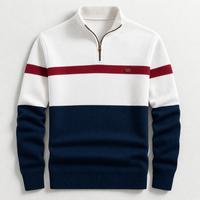 Louie | Men's Structured Half-Zip Jumper for Autumn Comfort