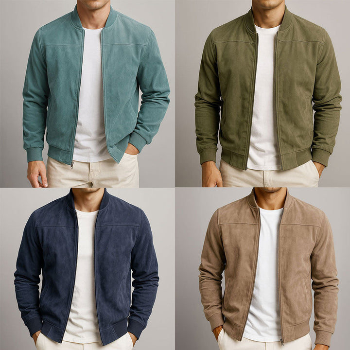 Men's Suede Jacket for Autumn Layering (8)