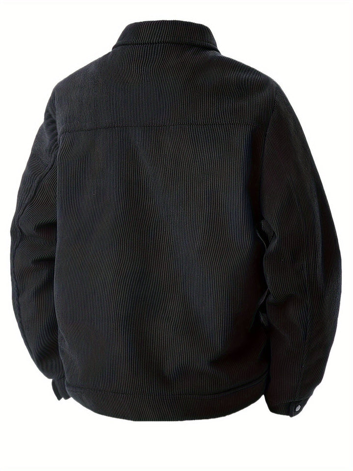 Men's Tailored Corduroy Jacket for Autumn (6)