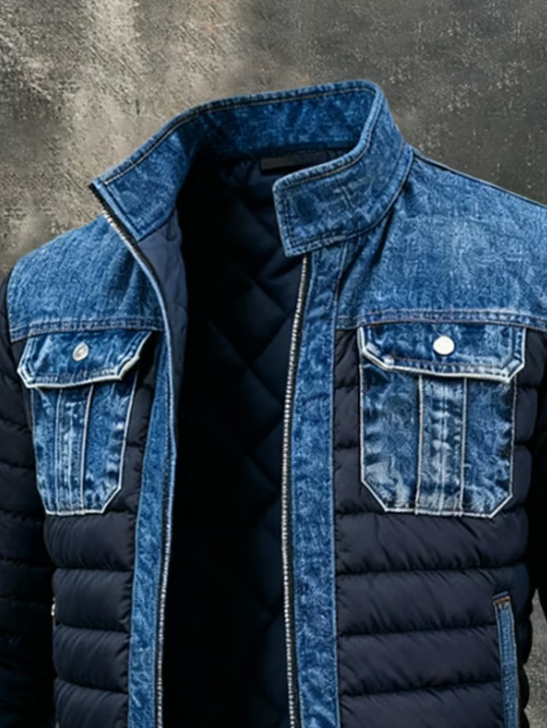 Men's Tapered Lightweight Quilted Jacket (3)