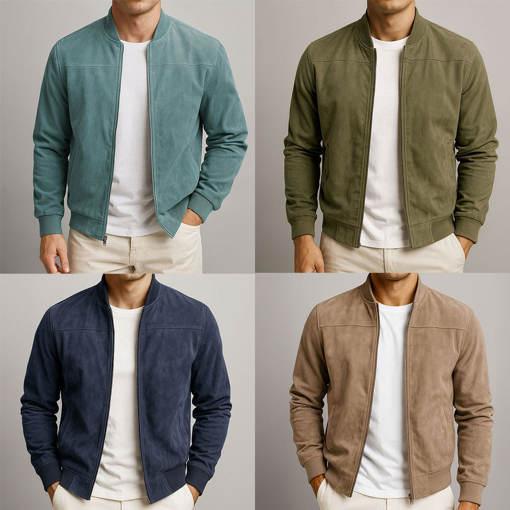 Men's Urban Tailored Bomber Jacket (6)