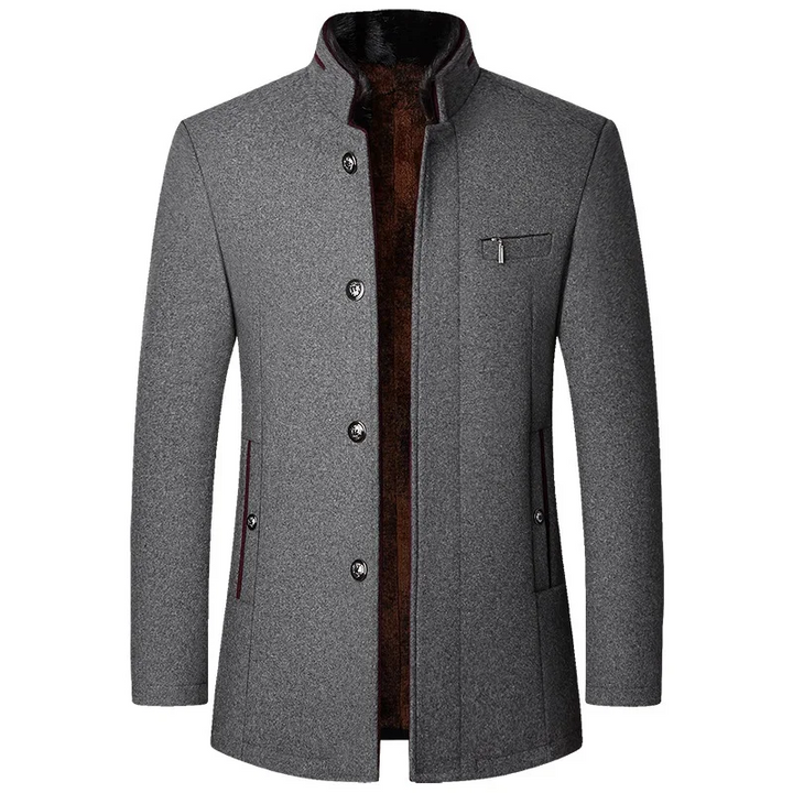 Men's Versatile Coats for Autumn in Grey
