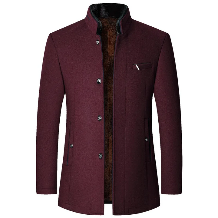 Men's Versatile Coats for Autumn in Red