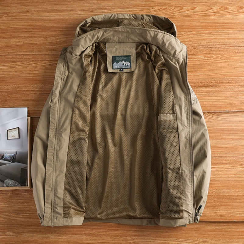 Men's Water-Resistant Jacket for Autumn (3)