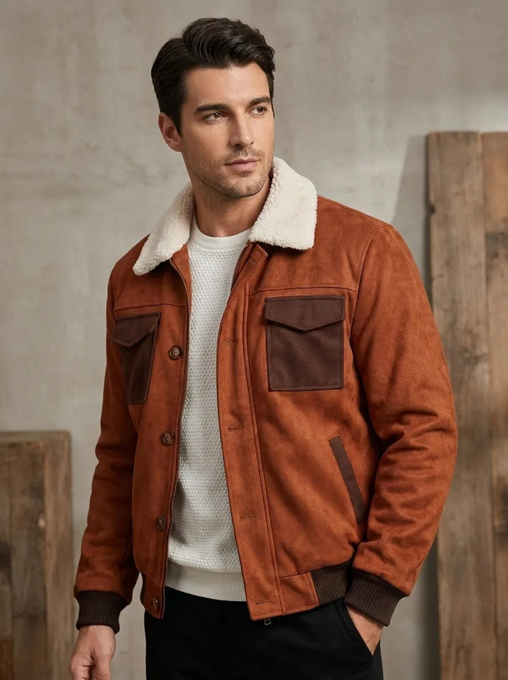 Men's Winter Jackets with Sherpa Lining (3)