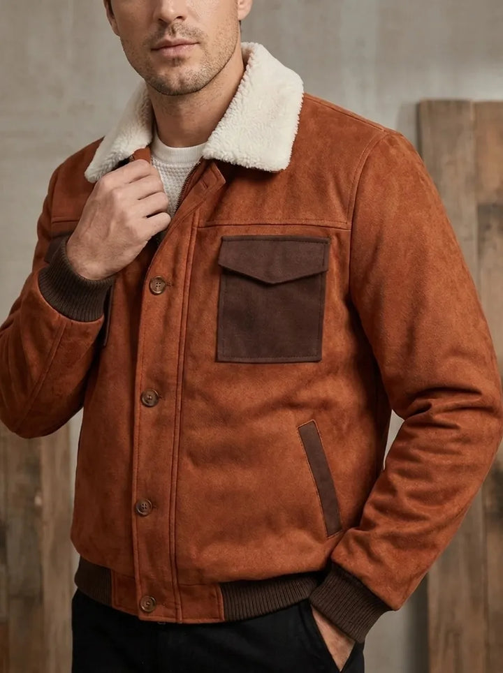 Men's Winter Jackets with Sherpa Lining (4)
