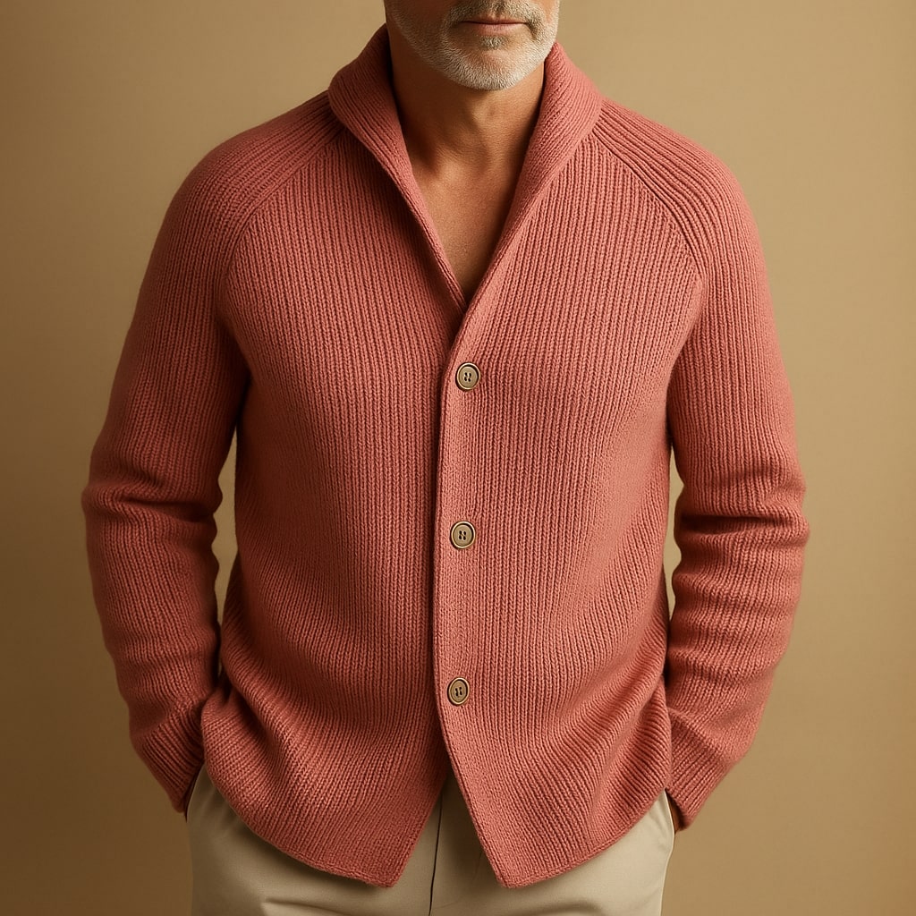 Men's Wool Christmas Jumper Corduroy Jacket (8)