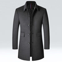 Charlie | Men's Wool Coat Slim Modern Fit