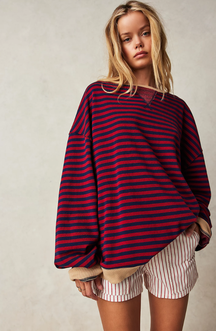 Ola Striped Oversized Jumper Foto 5