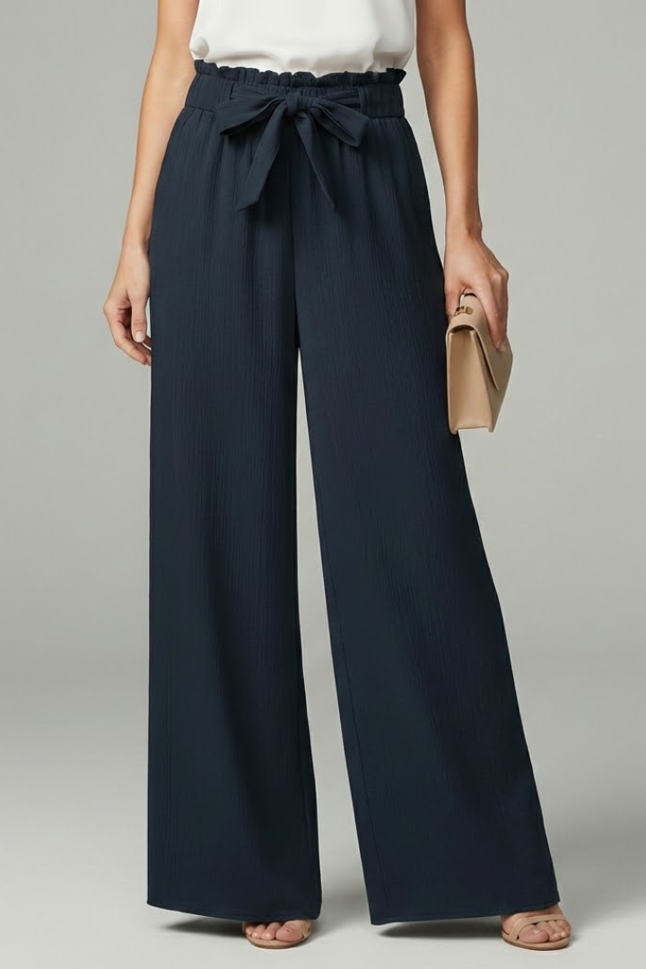 Opal Culotte Summer Trousers with Paperbag Waist Foto 2