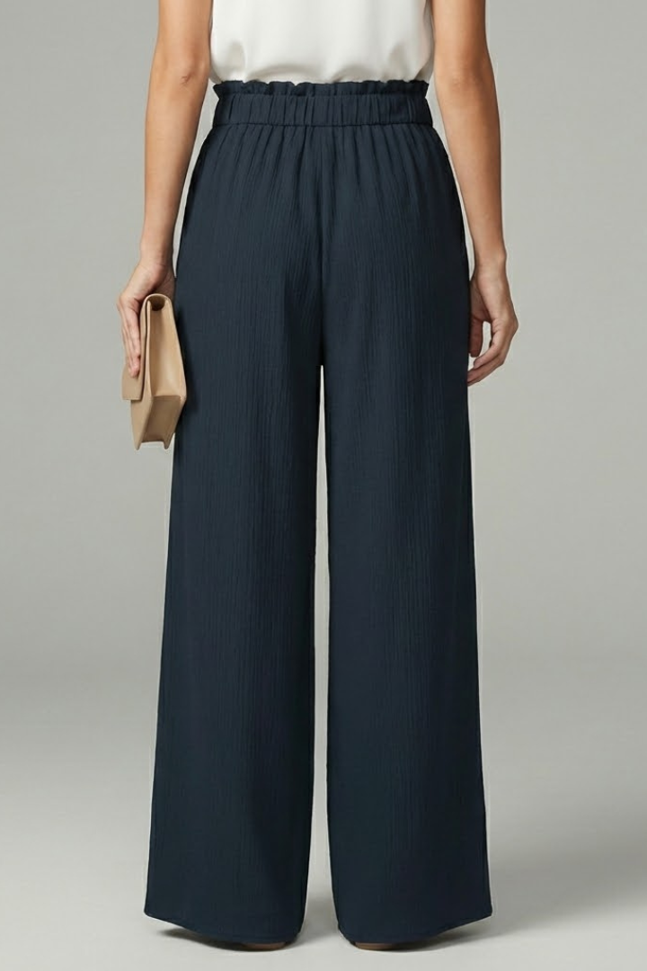 Opal Culotte Summer Trousers with Paperbag Waist Foto 4