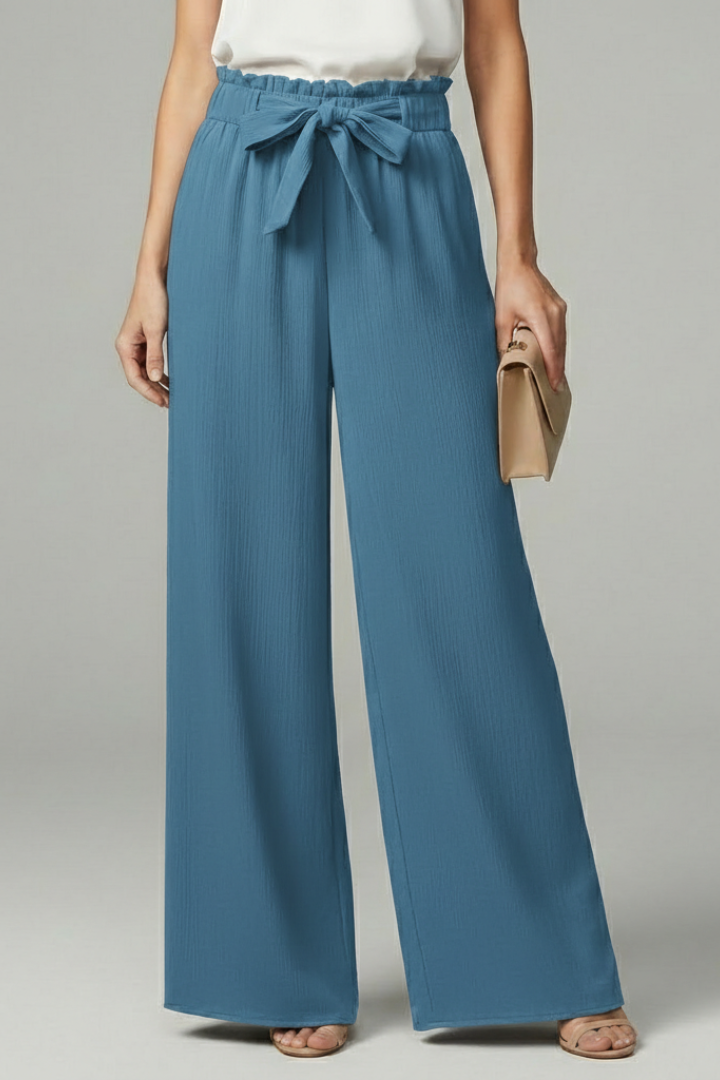 Opal Culotte Summer Trousers with Paperbag Waist Foto 5