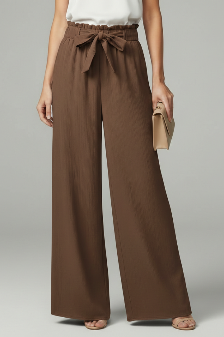 Opal Culotte Summer Trousers with Paperbag Waist Foto 7