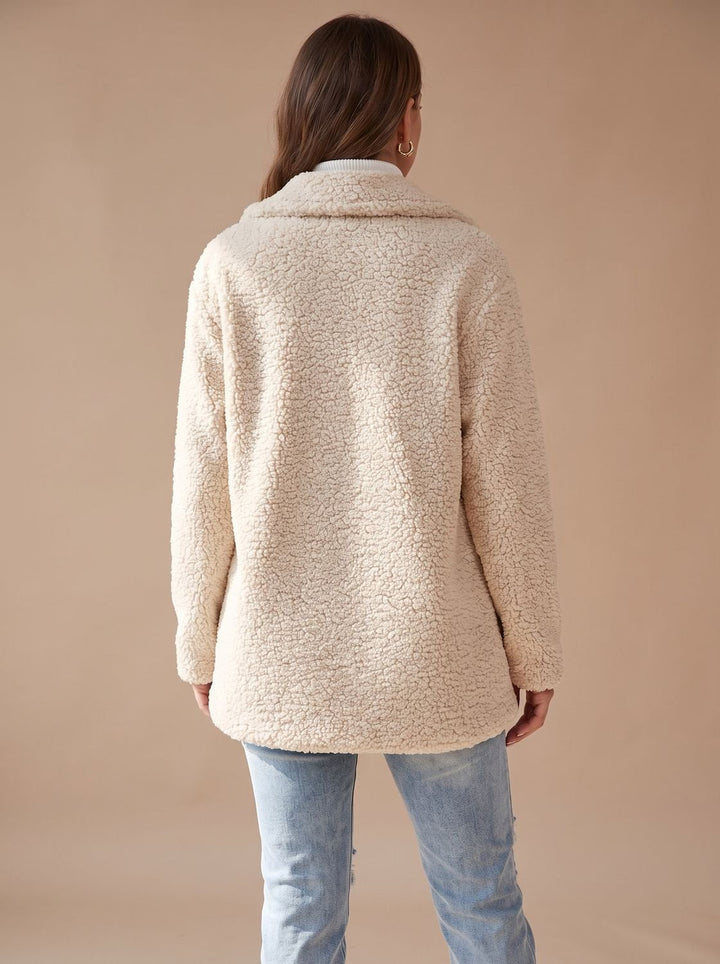 Oversized Teddy Faux Fur Women's Coat (6)