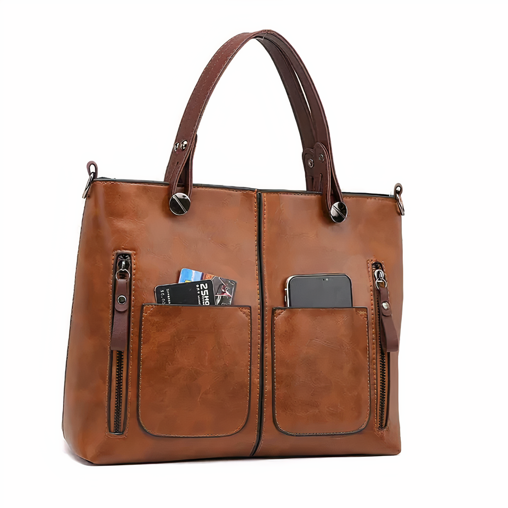 Pocket Handbag for Women with Structured Elegance (2)