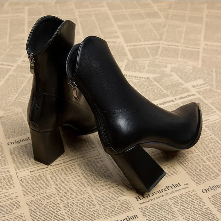 Pointed Toe Ankle Boots for Women (11)