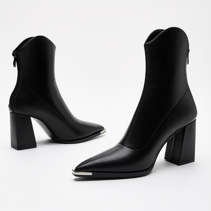 Pointed Toe Ankle Boots for Women (3)
