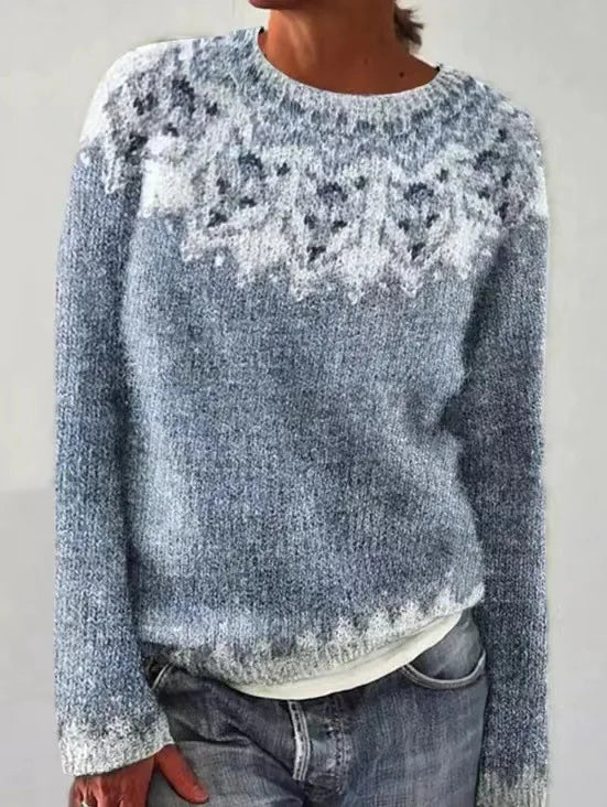 Rae Retro Jumper with Colourful Pattern Foto 5