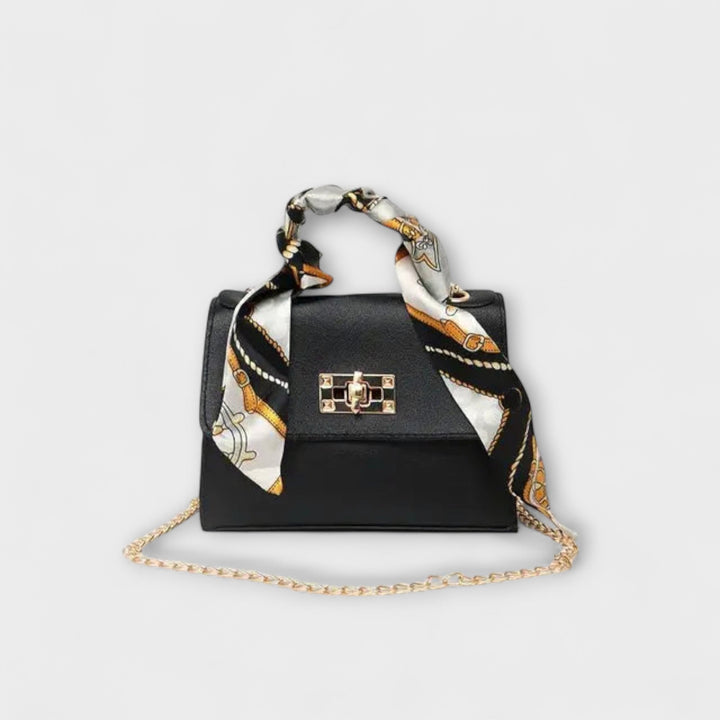 Refined Leather Tote Bag for Everyday Wear in Black