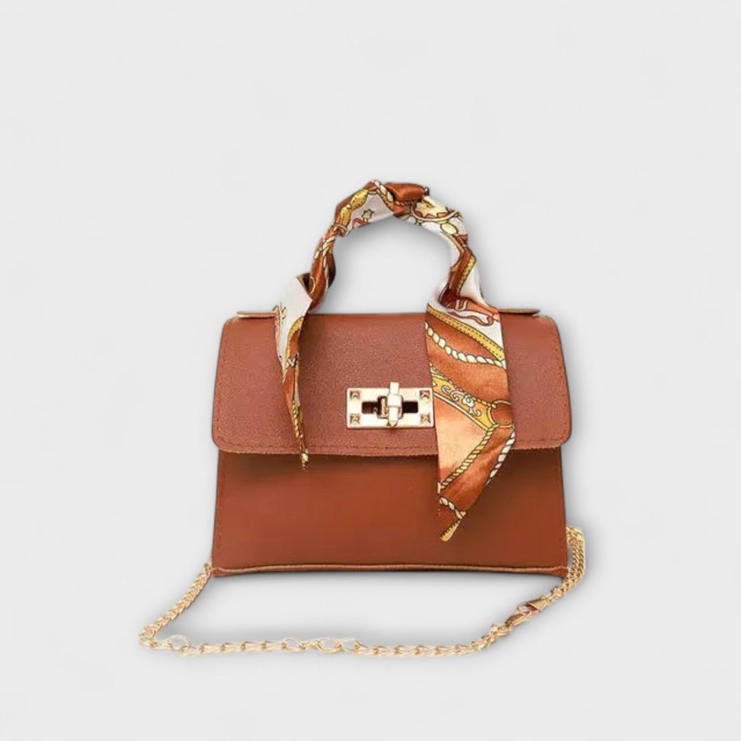 Refined Leather Tote Bag for Everyday Wear in Brown