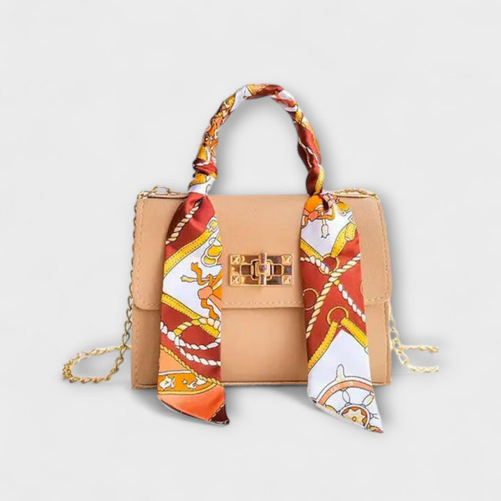 Refined Leather Tote Bag for Everyday Wear in Light Brown