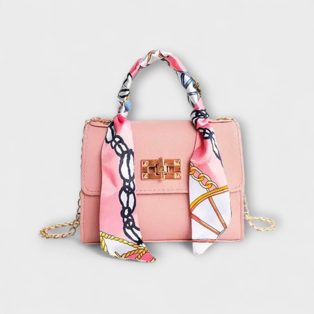 Refined Leather Tote Bag for Everyday Wear in Pink