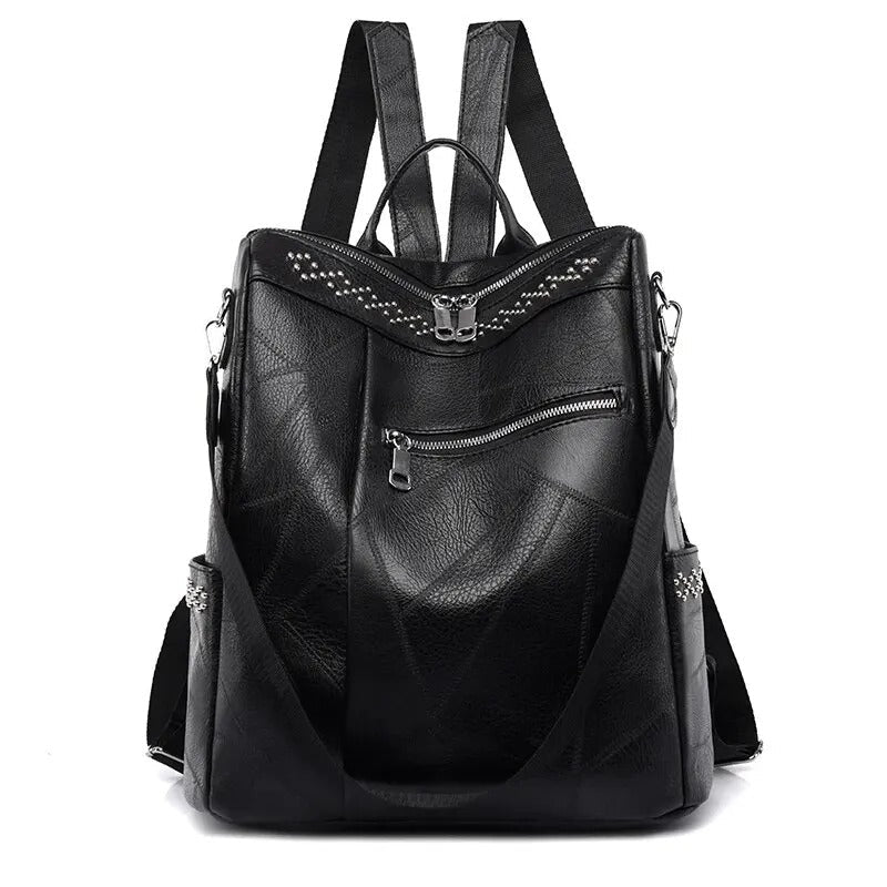 Rita Vintage Leather Backpack Foto 1