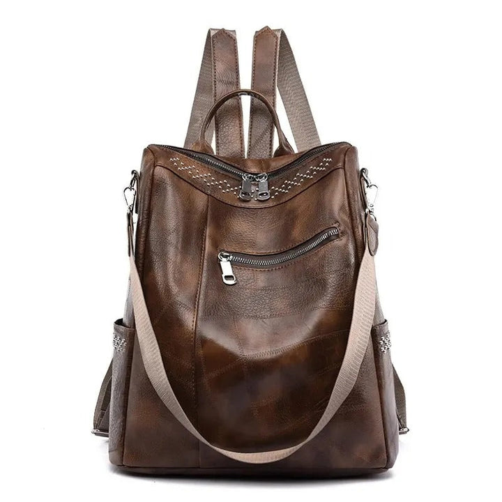 Rita Vintage Leather Backpack Foto 2