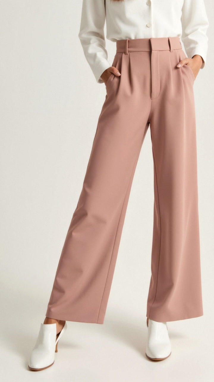 Ruby Elegant Wide-Leg Summer Trousers Foto 8