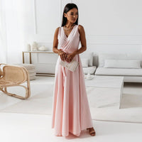 Evelyn | Wrap Maxi Wedding Guest Dress