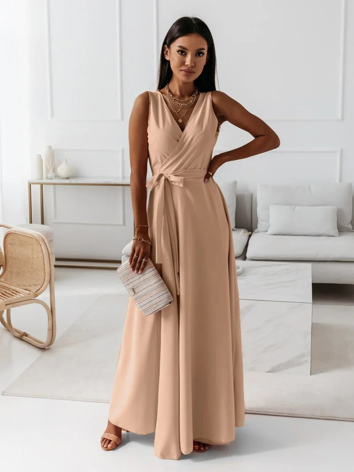 Sophia Wrap Maxi Wedding Guest Dress Foto 5