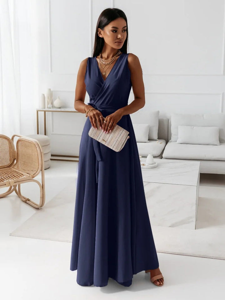 Sophia Wrap Maxi Wedding Guest Dress Foto 6